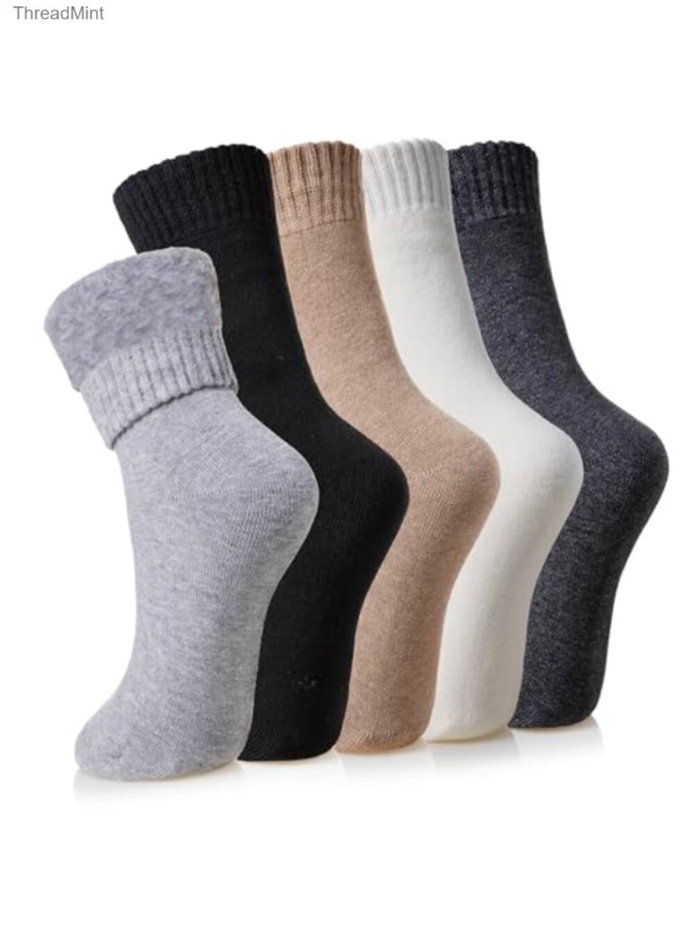 Warm Thermal Socks for Women Extra Thick Insulated Crew Boot Socks